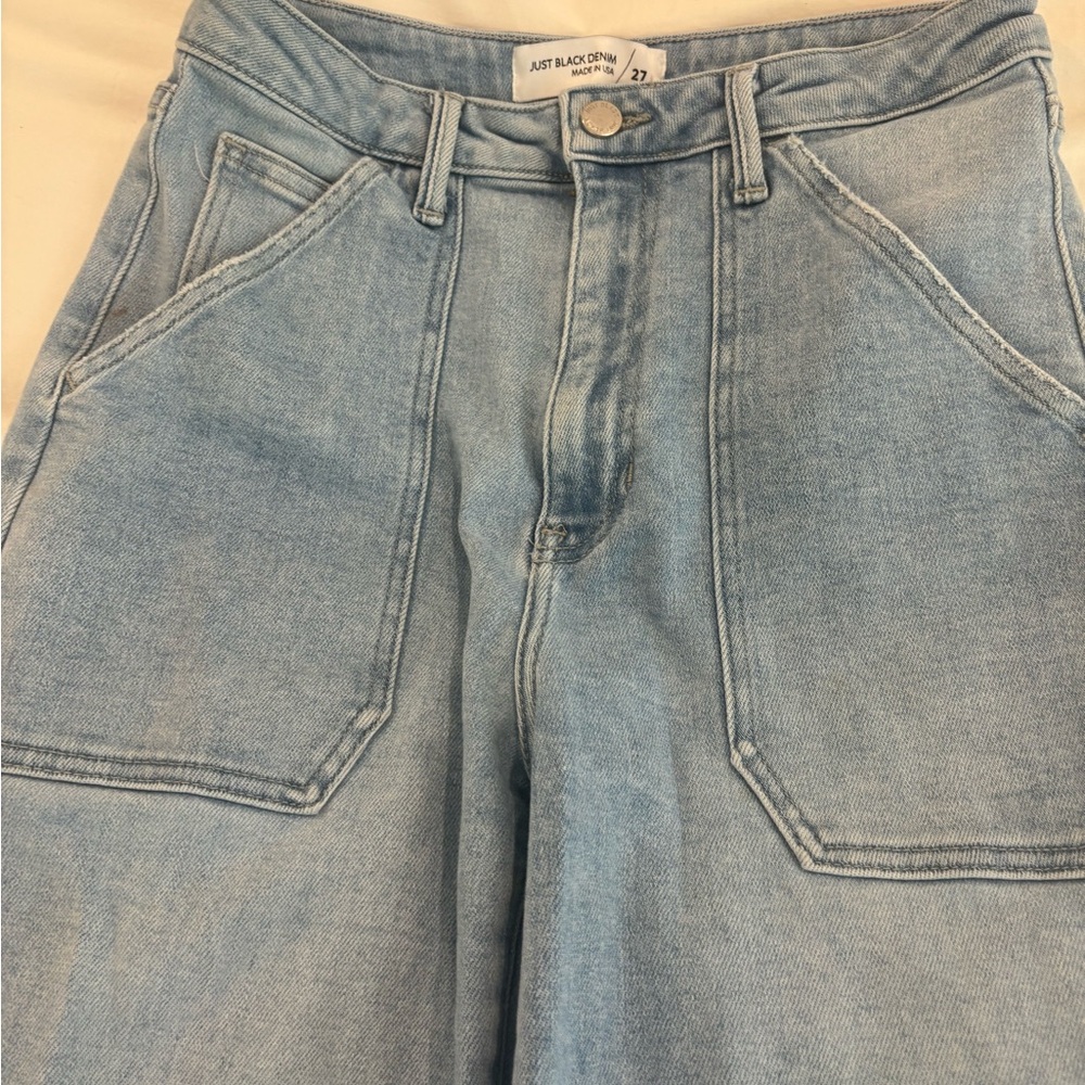 Just black denimn